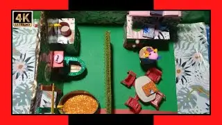 Diy miniature cardboard house #9 study room decoration ideas & Small bathroom remodel design ideas