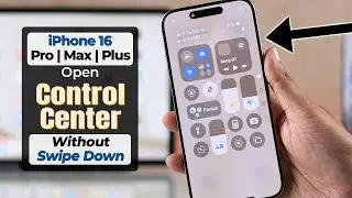 iPhone 16/16 Pro Max: как открыть Пункт управления, не проводя пальцем вниз!