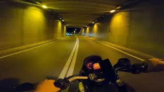 Aprilia Pegaso 660 and Aprilia SR 150 city night ride