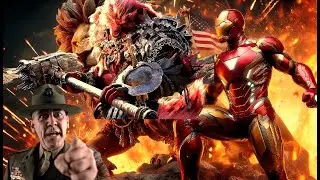 Iron Man and a United States Drill SGT VS Zecallion | Gmod Vindictus Boss Fight