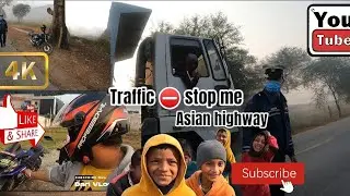 Traffic police stopped me Asian highway #nepalivlog #hero9black