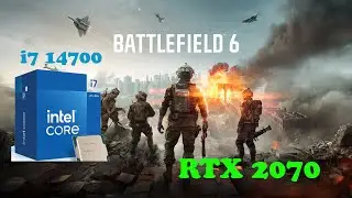 RTX 2070 + i7 14700 Melhor configura&ccedil;&atilde;o para Battlefield&trade; 6