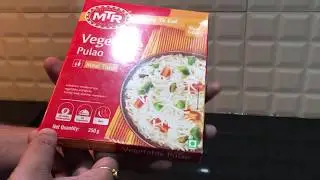 MTR Ready to Eat Vegetable Pulao - UnBoxing and Review