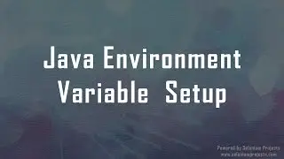 Java Environment Variable Setup