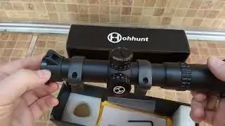 Ohhunt Guardian 4,5x24 оптический прицел из Китая.и кольца ohhunt. АлиЭкспресс.
