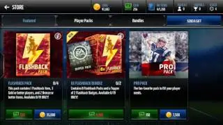 Madden Mobile 17 flashback pack opening