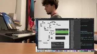 Max MSP: Triangle Wave Improvisational Duet