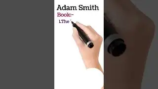 Important books of Adam Smith#tranding #study #economicsstudy