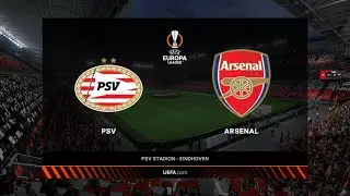 FIFA 23 | PSV Eindhoven 3 - 2 Arsenal | UEFA Europa League - GS MD 5 - 2022/23