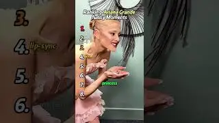 Ranking Ariana Grande funny Moments#fyp #usa #celebrity #arianagrande #funny