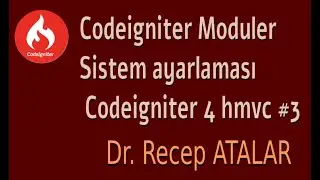 Codeigniter Moduler Sistem ayarlaması | Codeigniter 4 hmvc #3