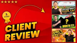 YouTube Thumbnail Design Review | Real Estate Thumbnail Design | Thumbnail Design | Uplify Media