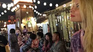 Oedo Onsen Monogatari SPA hot spring Amusement Park @ TOKYO BAY with Adeyto