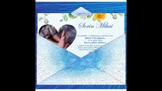 Invitatii Botez Personalizate Digitale Video (Model B08)