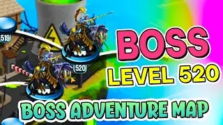 Monster Legends: BOSS Adventure Map Level 511 to 520