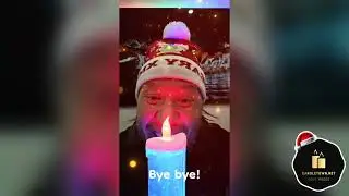Color-Changing LED Christmas Candle &ndash; Hypnotic Glitter Glow | Bundle Deals at Candletown