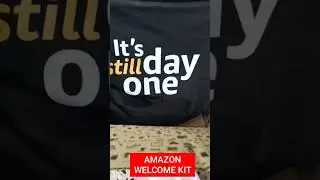 AMAZON WELCOME GOODIES !  #amazon #amazonindia #amazonjobs #trms #amazonpro #wfh #gifts #goodies