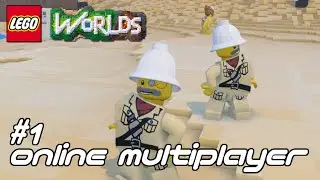 LEGO WORLDS #1 Firstlook! Online Multiplayer FunnyMoments