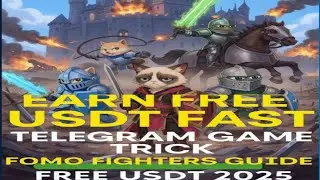 Earn Free USDT from Fomo Fighters Telegram Game