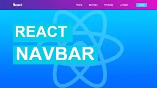 How to Create Navbar In React JS - Beginner React JS Project @Learndailyteam