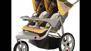 Instep Grand Safari Swivel Wheel Double Jogger Stroller Review