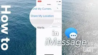 How to share your location in iMessages