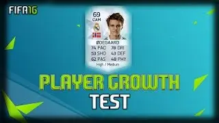 FIFA 16 | Martin &Oslash;degaard | Growth Test + Gameplay