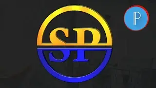 M'en kòman Pou fè yon logo SP sou pixellab // logo design SP on pixellab