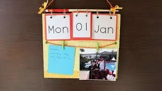 How To Create A Multifunctional Calendar - DIY Crafts Tutorial - Guidecentral