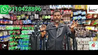 #lucana pacific spin best rod's in budget price 👌 ghost blade Dubble tip H MH lightweight strong 💪 