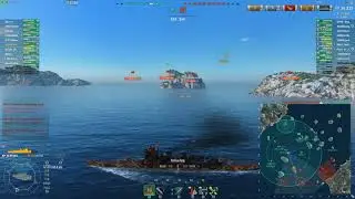 World of Warship, A very fun round in Myoko. Wows, Eyewax (aka Snillsmurf)