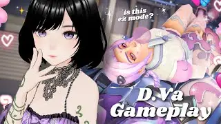 Playing ONLY D.Va 🩷 Overwatch 2 Gameplay 🌸