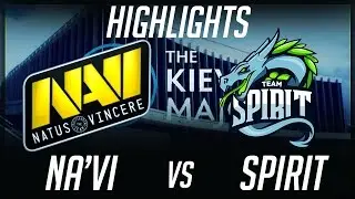 NaVi vs Spirit The Kiev Major 2017 CIS Highlights Dota 2