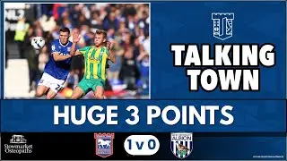 HUGE 3 POINTS! 💪 Ipswich 1&ndash;0 West Brom | Talking Town LIVE Post-Match Podcast