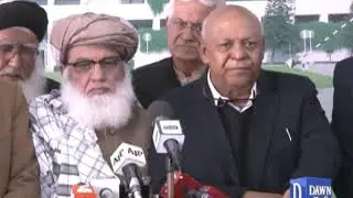 Peoples Party and Muslim League(N) aaj dictatorship k saath khari hai, Hasil bizenjo