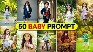50 New Baby AI Photo Editing in Gemini | Trending Kids AI Photo Kaise banaye | Baby Ai Photo Prompt 