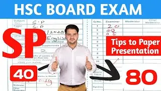 12th SP BOARD PAPER PRESENTATION || HOW TO SOCRE 80/80 IN SP BOARD EXAM 2025 ||