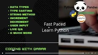 What is Python ? Data Types , Type Casting , String Methods , User input in Urdu , Hindi
