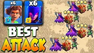 NEW 6x Root Rider & 5x Witch Attack Strategy Th16 MAX - BEST Th16 Attack Strategy in COC