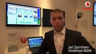 Energy Data Management demo - Vodafone M2M at Mobile World Congress 2013