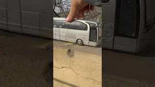 High scale model Mercedes bus #youtubeshorts #modelcars #shorts