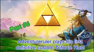 My Triforce Hunt! Part 4 - Zelda Ocarina of Time - ROM HACK - ADVENTURERULER PLAYS