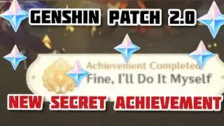 New Secret Achievement! Genshin Impact 2.0 Hidden Achievement