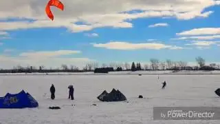 Kiteskiing