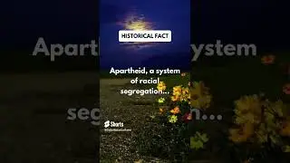 South African Apartheid #shorts #historicalfacts #dailyhistoricalfacts