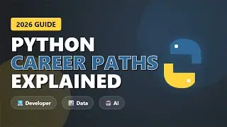 Python Career Paths Explained 2026: Developer, Data Science & AI