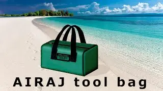 AIRAJ tool bag, durable and long-lasting, made of thick Oxford fabric, from AliExpress. 3.34!