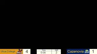 Cazenovia College Men's Soccer vs Utica