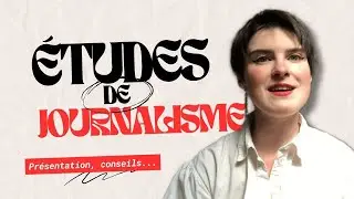 je vous PR&Eacute;SENTE mes &Eacute;TUDES de JOURNALISME (emploi du temps, conseils pour le concours...)