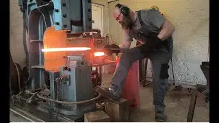 Making an Illerup &Aring;dal inspired pattern welded spatha: Part 1 forging the blade core